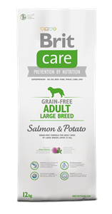 Picture of BRIT CARE GRAIN-FREE ADULT LARGE BREED SALMON & POTATO 12 kg + DOPRAVA ZDARMA