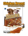 Obrázek Magnum Chicken Breast on Rawhide Stick 250g