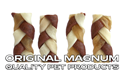 Obrázek MAGNUM Rawhide Small braid BROWN 2,5" 40ks