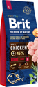 Obrázek Brit Premium by Nature Adult L 15 kg