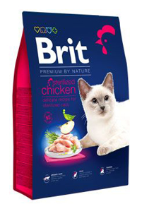 Picture of Brit Premium Cat by Nature Sterilized Chicken 8kg