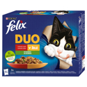 Obrázek FELIX Fantastic Duo lahodný výběr v želé se zeleninou 12 x 85 g