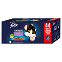 Obrázek FELIX Fantastic s hovězím, kuřetem, lososem, tuňákem v želé 44 x 85 g