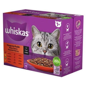 Picture of Whiskas kapsičky Klasický výběr ve šťávě 12x85g
