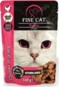Obrázek Fine Cat kapsička Grain-Free Sterilised kuřecí v omáčce 100g